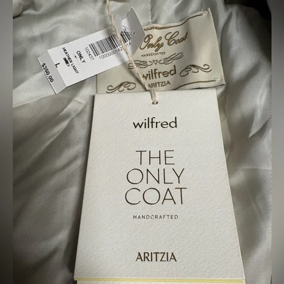 Aritzia The Only Coat - Soft Wool Cashmere - Picture 9 of 11
